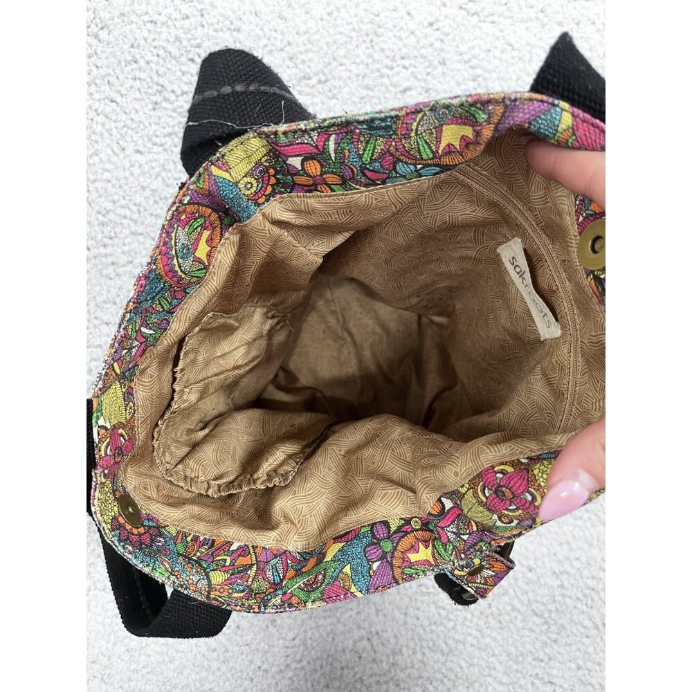 Sakroots Multicolor Adjustable Strap Tote Bag Purse - Picture 12 of 16